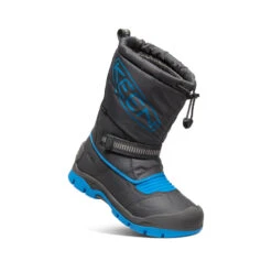 Keen Big Kids' Snow Troll Waterproof Boot | Magnet/Blue Aster -Keens Boots Store 000e76004ce6175487715b680d3069ac16881dba