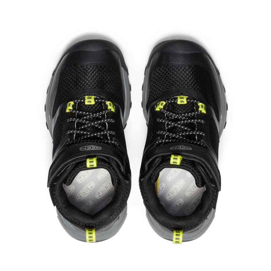 Keen Little Kids' Wanduro Waterproof Boot | Black/Silver 6 Keen Little Kids' Wanduro Waterproof Boot | Black/Silver - Image 4