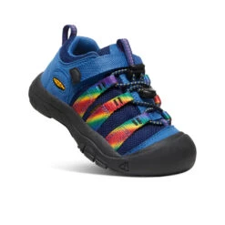 Keen Little Kids' Newport H2SHO | Multi/Bright Cobalt -Keens Boots Store 0a7f18bb94e93181bc0bc0a663b8083d6c0baa0c