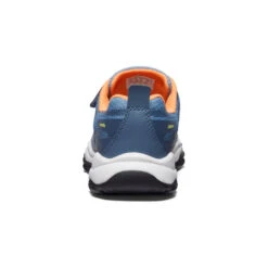 Keen Little Kids' Wanduro Speed Hiking Shoe | Vintage Indigo/Tangerine -Keens Boots Store 0c6319c0b9f855848868d8cdf382cff3465eb3c5