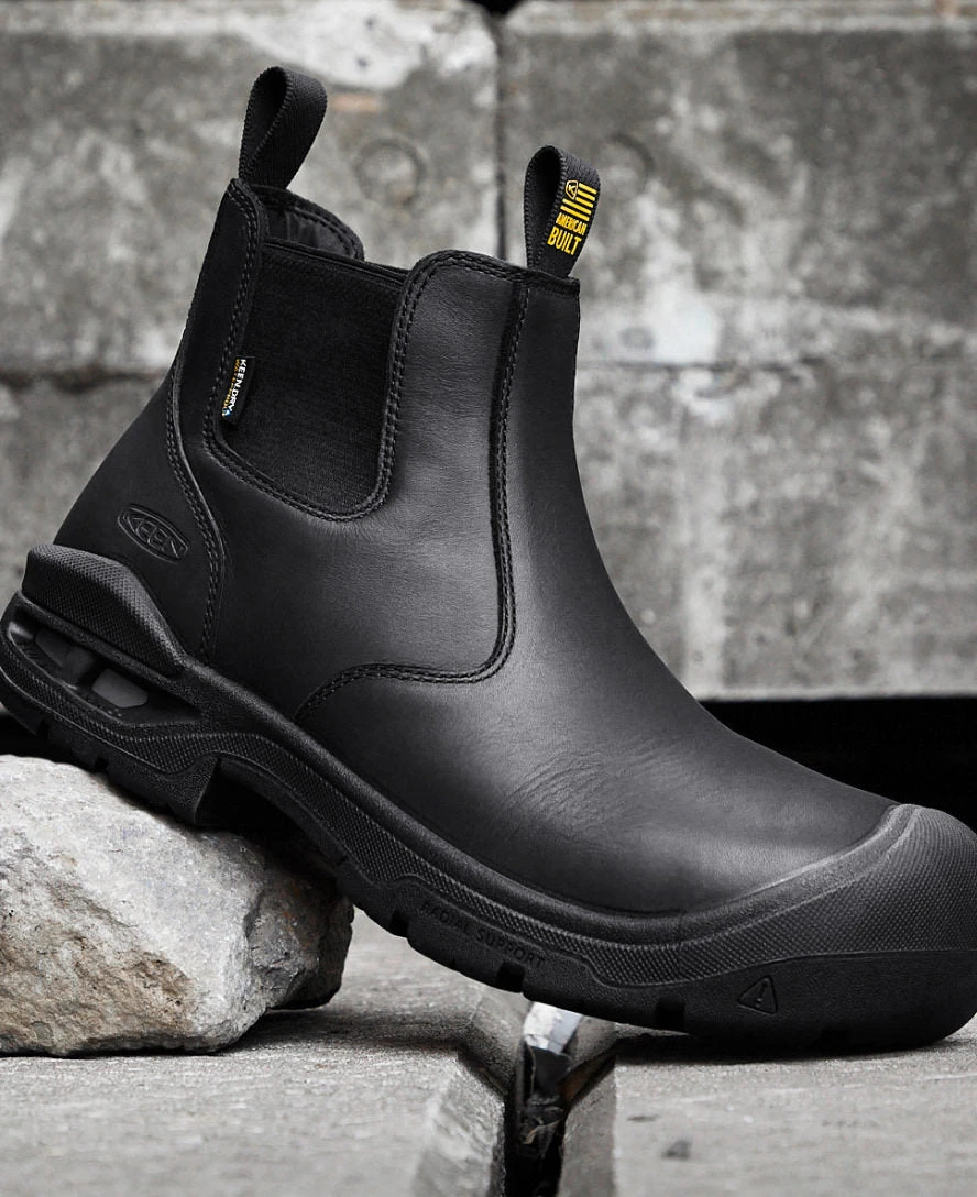 Keen Men's Juneau Romeo Waterproof Boot (Carbon-Fiber Toe) | Black/Black 9 Keen Men's Juneau Romeo Waterproof Boot (Carbon-Fiber Toe) | Black/Black - Image 7