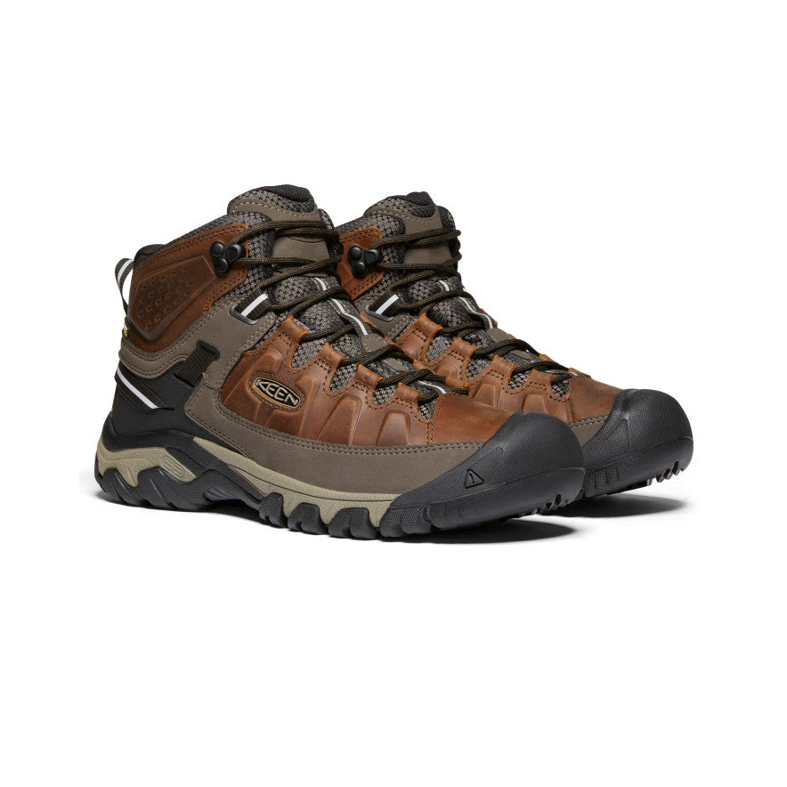Keen Men's Targhee III Waterproof Mid | Chestnut/Mulch 4 Keen Men's Targhee III Waterproof Mid | Chestnut/Mulch - Image 2