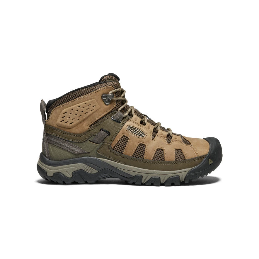 Keen Men's Targhee Vent Mid | Olivia/Bungee Cord 3 Keen Men's Targhee Vent Mid | Olivia/Bungee Cord