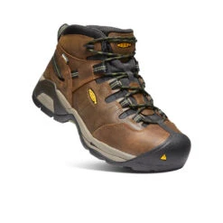 Keen Men's Detroit XT Waterproof Boot (Steel Toe) | Cascade Brown/Bronze Green -Keens Boots Store 2a318f101146f0e37256e297ef56ea1fc1b517d8