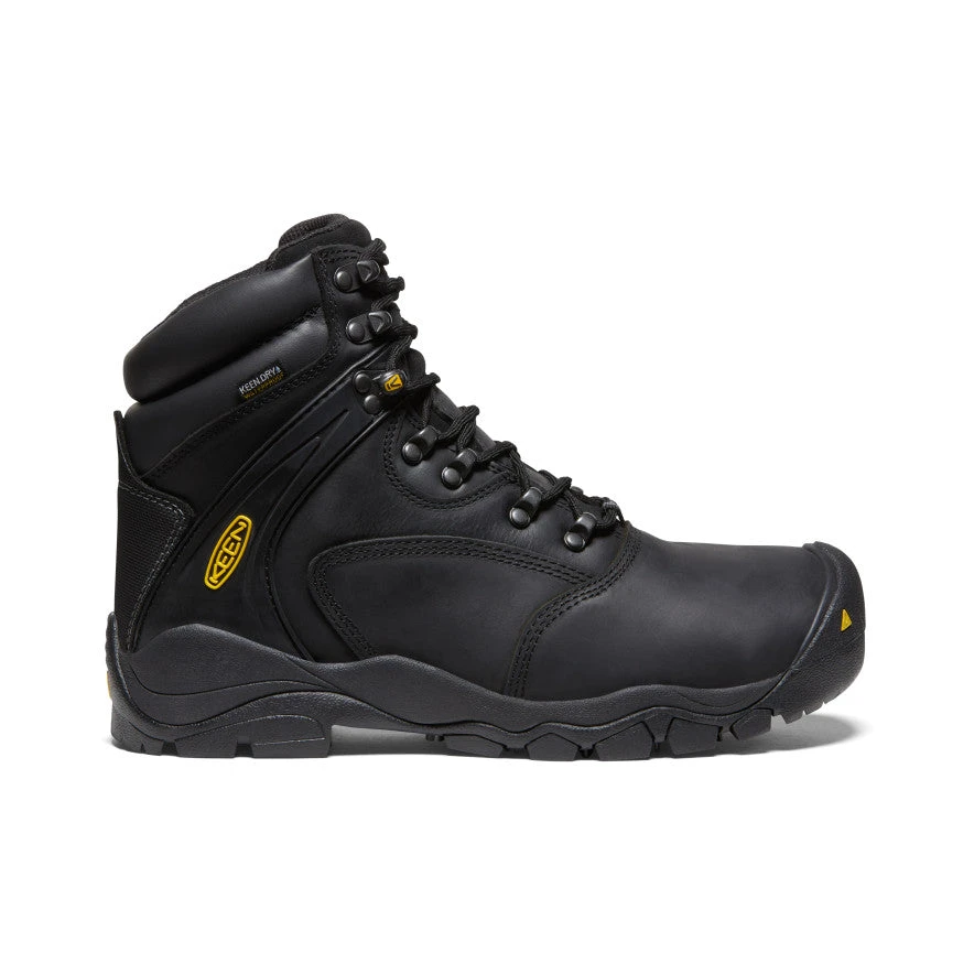 Keen Men's Louisville 6" Waterproof Boot (Steel Toe) | Black 3 Keen Men's Louisville 6" Waterproof Boot (Steel Toe) | Black