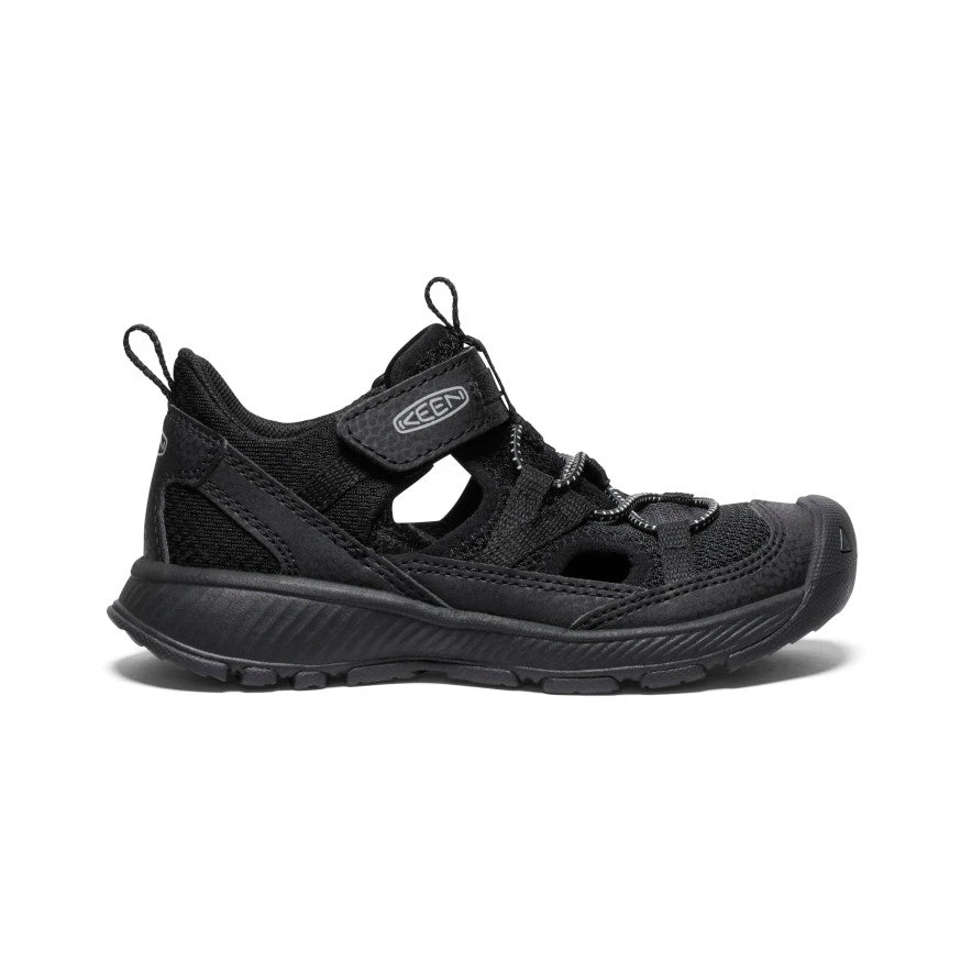 Keen Little Kids' Motozoa Sandal | Black/Alloy 3 Keen Little Kids' Motozoa Sandal | Black/Alloy