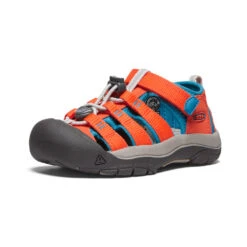 Keen Little Kids' Newport H2 | Safety Orange/Fjord Blue -Keens Boots Store 331e63b40c2134db7bcd98c736425f5722c770d8
