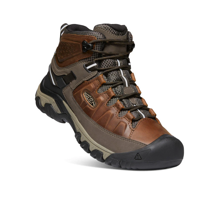 Keen Men's Targhee III Waterproof Mid | Chestnut/Mulch 5 Keen Men's Targhee III Waterproof Mid | Chestnut/Mulch - Image 3