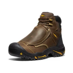 Keen Men's Mt Vernon 6" MET Waterproof Boot (Steel Toe) | Cascade Brown -Keens Boots Store 41ea674ed6a470a7f84b421e664dbcccaf6756e0