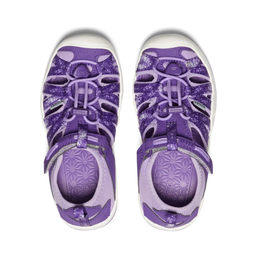 Keen Little Kids' Moxie Sandal | Multi/English Lavender 6 Keen Little Kids' Moxie Sandal | Multi/English Lavender - Image 4