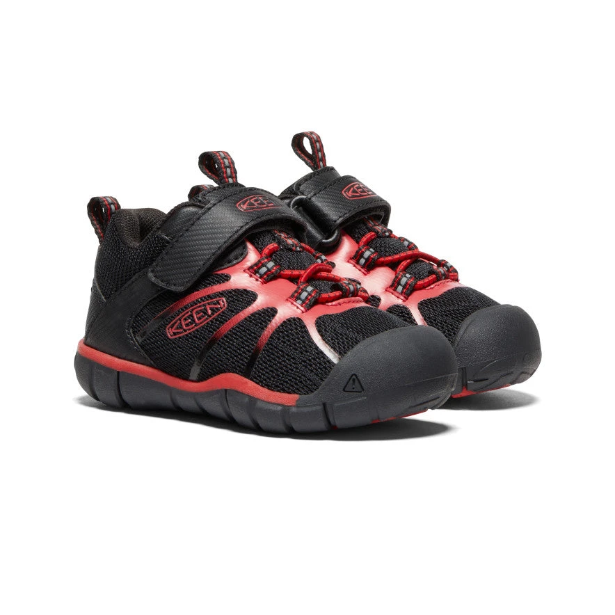 Keen Toddlers' Chandler 2 CNX Sneaker | Black/Red Carpet 3 Keen Toddlers' Chandler 2 CNX Sneaker | Black/Red Carpet - Image 2