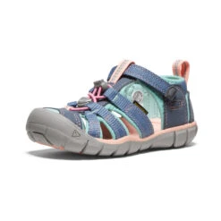 Keen Little Kids' Seacamp II CNX | Flint Stone/Ocean Wave -Keens Boots Store 4b5ecff7cdc21bca39b10c4255821f2b5fa69298