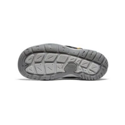 Keen Big Kids' Knotch River Open-Toe | Black/Steel Grey -Keens Boots Store 4f9c89b867fba4bcde18a4b60aedeee435b27d12
