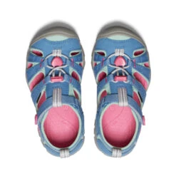 Keen Little Kids' Seacamp II CNX | Coronet Blue/Hot Pink -Keens Boots Store 503617c976f2ac8d9277ccb9ca5f2b0fab46f394
