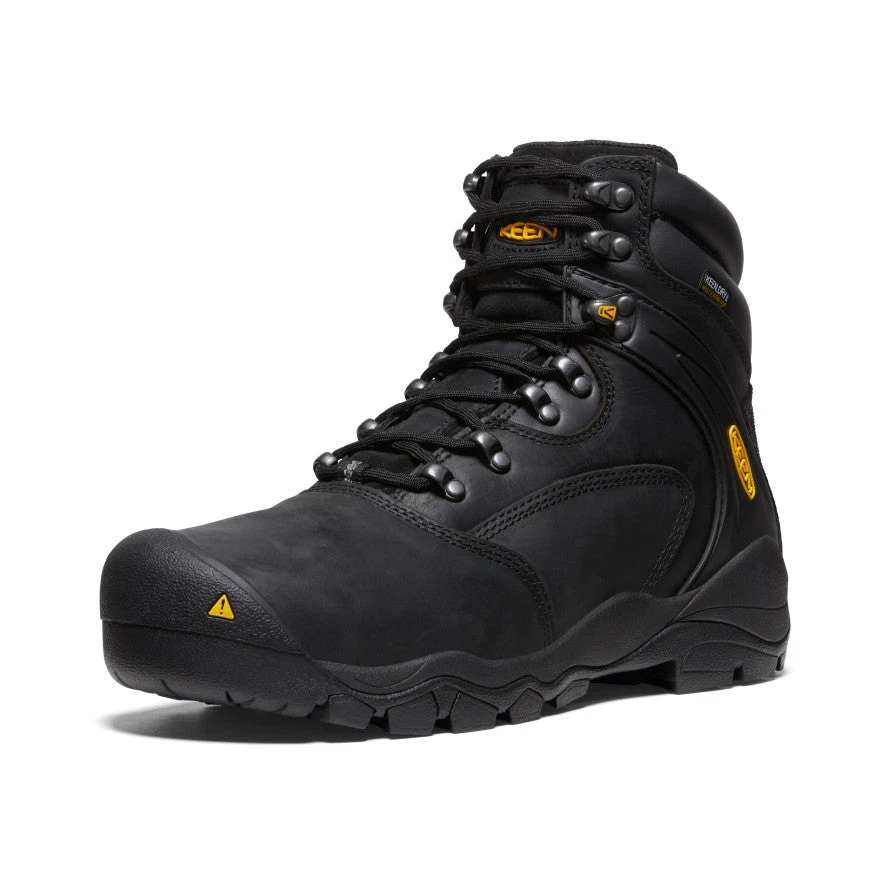 Keen Men's Louisville 6" Waterproof Boot (Steel Toe) | Black 5 Keen Men's Louisville 6" Waterproof Boot (Steel Toe) | Black - Image 3