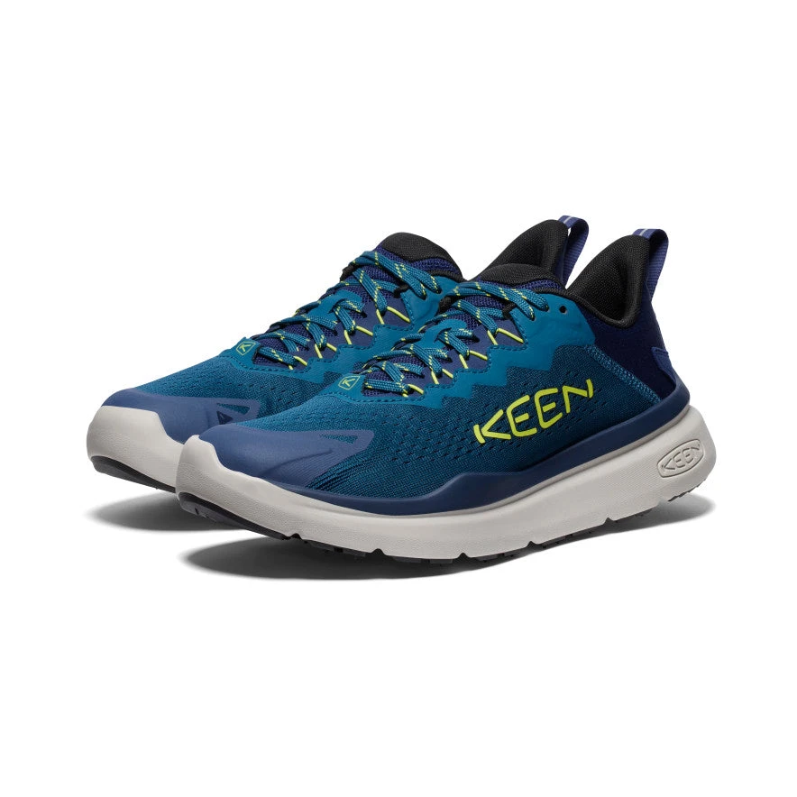 Keen Men's WK450 Walking Shoe | Legion Blue/Evening Primrose 4 Keen Men's WK450 Walking Shoe | Legion Blue/Evening Primrose - Image 2