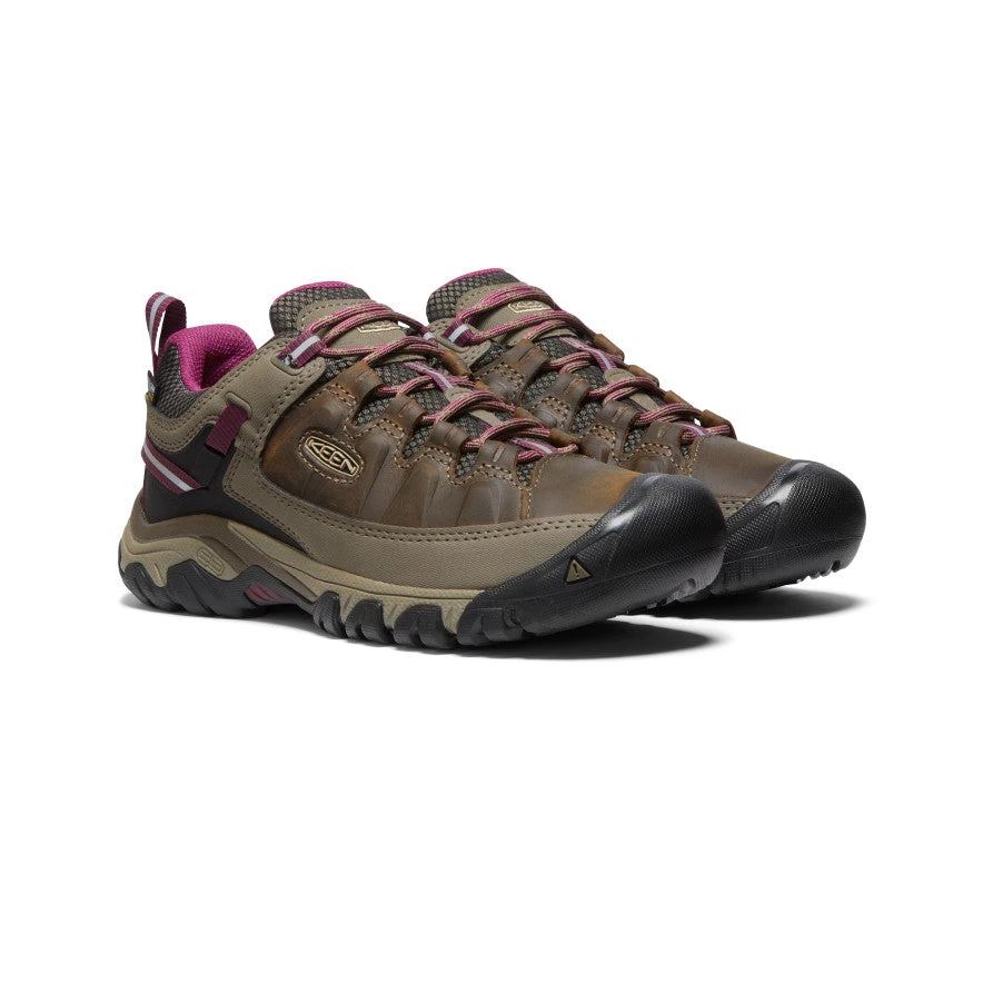 Keen Women's Targhee III Waterproof | Weiss/Boysenberry 4 Keen Women's Targhee III Waterproof | Weiss/Boysenberry - Image 2