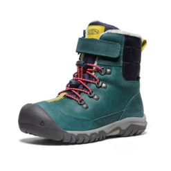 Keen Big Kids' Kanibou Waterproof Winter Boot | Deep Lagoon/Jazzy -Keens Boots Store 5e42b940eb02371adce84d9dfbe7f5c64d639291