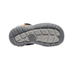 Keen Little Kids' Knotch Peak Sneaker | Magnet/Safety Orange -Keens Boots Store 676412f873ec6d0ed9f193180e6f114b147fe3ef