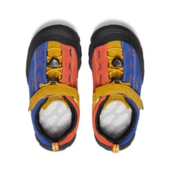 Keen Little Kids' Jasper II Sneaker | Surf/Orange -Keens Boots Store 68d048c1552a0fad0aaed69d12e88f2063d3fdb5