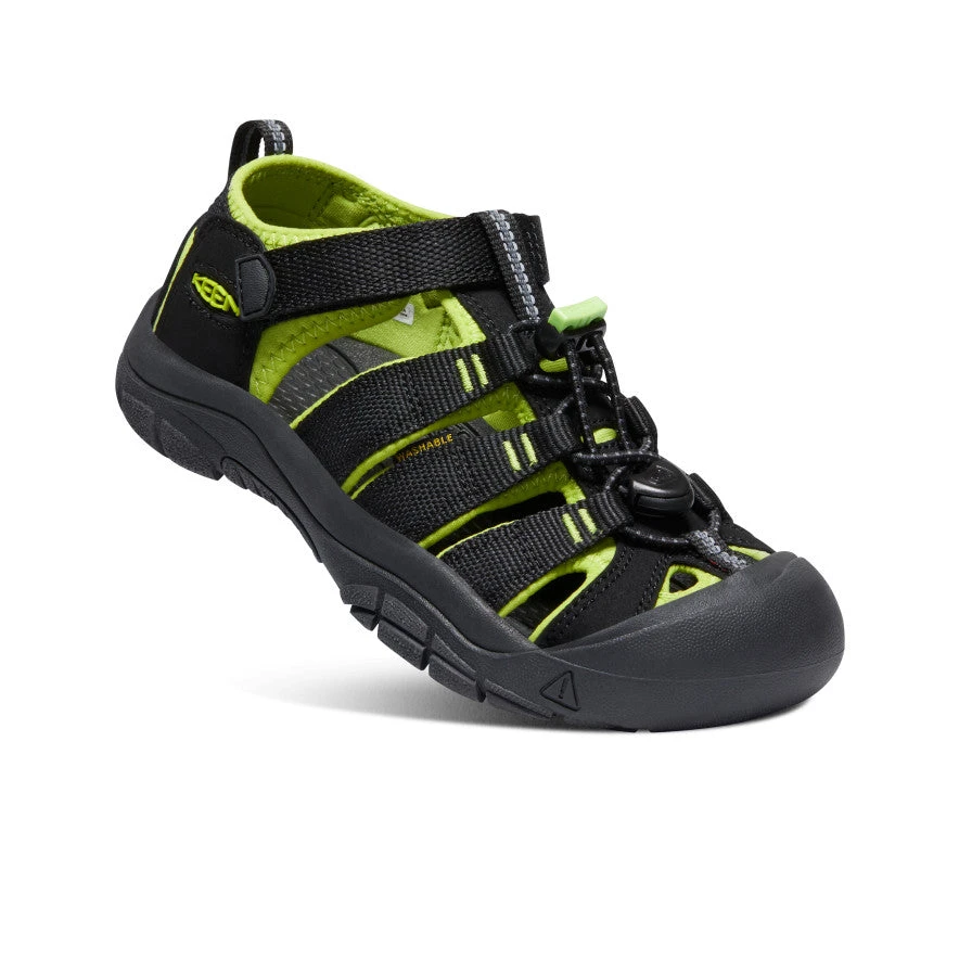 Keen Big Kids' Newport H2 | Black/Lime Green 5 Keen Big Kids' Newport H2 | Black/Lime Green - Image 3