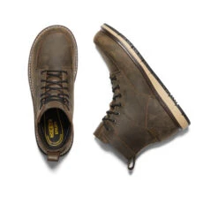 Keen Men's San Jose 6" Waterproof Boot (Aluminum Toe) | Cascade Brown/Black -Keens Boots Store 6fe5f5705f20f0aac572c73b0553bf5a30f3a42a