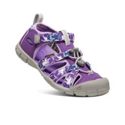 Keen Big Kids' Seacamp II CNX | Camo/Tillandsia Purple -Keens Boots Store 74581e80f6610cbab856192992a426c8d71afdab