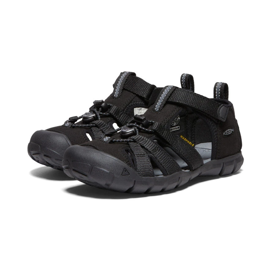 Keen Big Kids' Seacamp II CNX | Black/Grey 4 Keen Big Kids' Seacamp II CNX | Black/Grey - Image 2