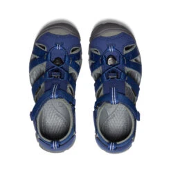 Keen Big Kids' Seacamp II CNX | Blue Depths/Gargoyle -Keens Boots Store 7668156327e7e12c77f8e3c74eae4bda720378ab