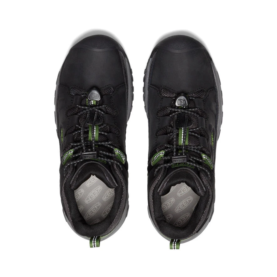 Keen Big Kids' Targhee Waterproof Boot | Black/Campsite 6 Keen Big Kids' Targhee Waterproof Boot | Black/Campsite - Image 4