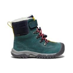 Keen Little Kids' Kanibou Waterproof Winter Boot | Deep Lagoon/Jazzy
