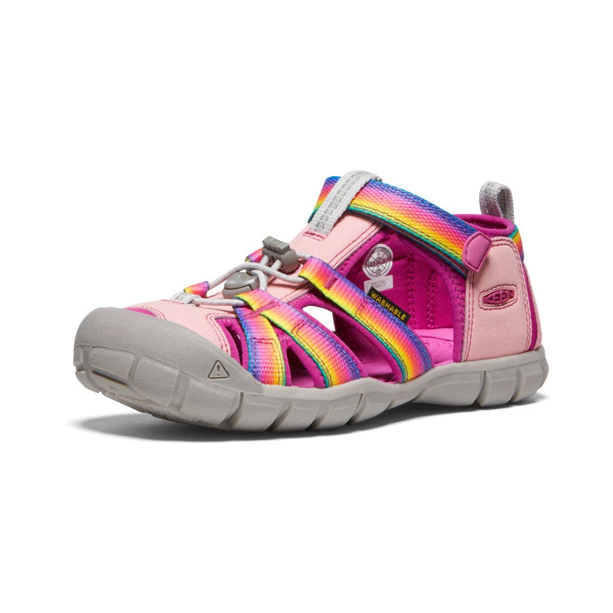 Keen Big Kids' Seacamp II CNX | Rainbow/Festival Fuchsia 5 Keen Big Kids' Seacamp II CNX | Rainbow/Festival Fuchsia - Image 3