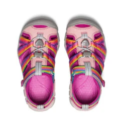 Keen Little Kids' Seacamp II CNX | Rainbow/Festival Fuchsia -Keens Boots Store 80b034e4f3136ecbbf7ed4369c8c3b80b7cca77a