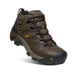 Keen Men's Lansing Mid Waterproof (Steel Toe) | Cascade Brown/Brindle 8 Keen Men's Lansing Mid Waterproof (Steel Toe) | Cascade Brown/Brindle -Keens Boots Store 868b6d3d2b3e0c6e11a91ee17ab7bfe3aa336dad