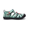 Keen Big Kids' Seacamp II CNX | Granite Green/Cayenne -Keens Boots Store 8e6e880008d93cf07e945491a249f33b576d3cde