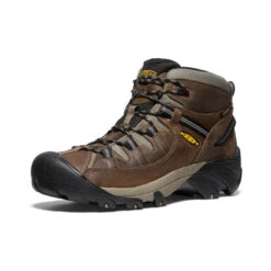 Keen Men's Targhee II Mid Waterproof Hiking Boots | Shitake/Brindle -Keens Boots Store 96acf099c70b566e5ee931b9bf692784460067fa