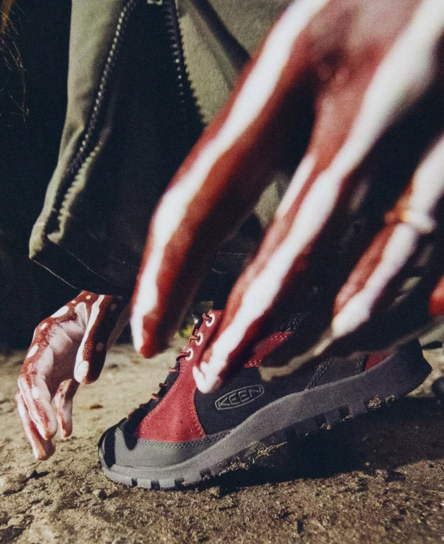 Keen Women's Jasper Rocks Sneaker X Hiking Patrol | Phantasmal Red 11 Keen Women's Jasper Rocks Sneaker X Hiking Patrol | Phantasmal Red - Image 9