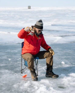 Keen Men's Revel IV High Polar Waterproof Boot | Magnet/Red Carpet -Keens Boots Store Revel1023619PDPLifestyle2 75a949d7 b4e3 4e31 88c1 fd70d7ed9081