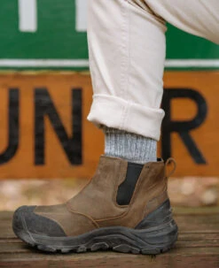 Keen Men's Revel IV Waterproof Chelsea | Canteen/Black -Keens Boots Store Revel1025559PDPLifestyle3