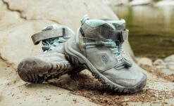 Keen Little Kids' Ridge Flex Waterproof Boot | Dark Olive/Dusky Citron -Keens Boots Store RidgeFlexPDPLifestyle1Kids 4 43aa5647 2d98 4490 9a1b 2e349e77ba13