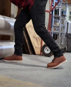 Keen Women's San Jose 6" Boot (Soft Toe) | Gingerbread/Off White -Keens Boots Store SDD 496 PDP SanJose 1024570 Right Image