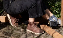 Keen Women's San Jose 6" Boot (Soft Toe) | Gingerbread/Off White -Keens Boots Store SDD 496 PDP SanJose 1024570 Top Image