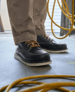 Keen Men's CSA San Jose 6" Waterproof Boot (Aluminum Toe) | Black/Off White 19 Keen Men's CSA San Jose 6" Waterproof Boot (Aluminum Toe) | Black/Off White -Keens Boots Store SDD 496 PDP SanJose 1027083 Right Image