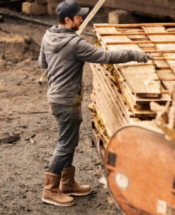 Keen Men's Cincinnati Wellington (Carbon-Fiber Toe) | Belgian/Sandshell -Keens Boots Store SDD 505 PDP Cincinnati 1026366 Right Image