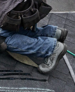 Keen Men's Reno Mid KBF Waterproof (Carbon-Fiber Toe) | Dark Olive/Black -Keens Boots Store SDD 506 PDP Reno 1027102 Right Image