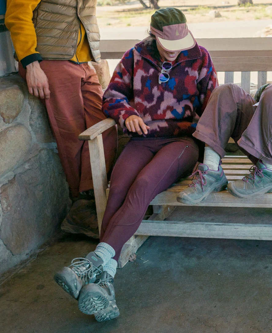 Keen Women's Targhee III Waterproof Mid | Weiss/Boysenberry 8 Keen Women's Targhee III Waterproof Mid | Weiss/Boysenberry - Image 6