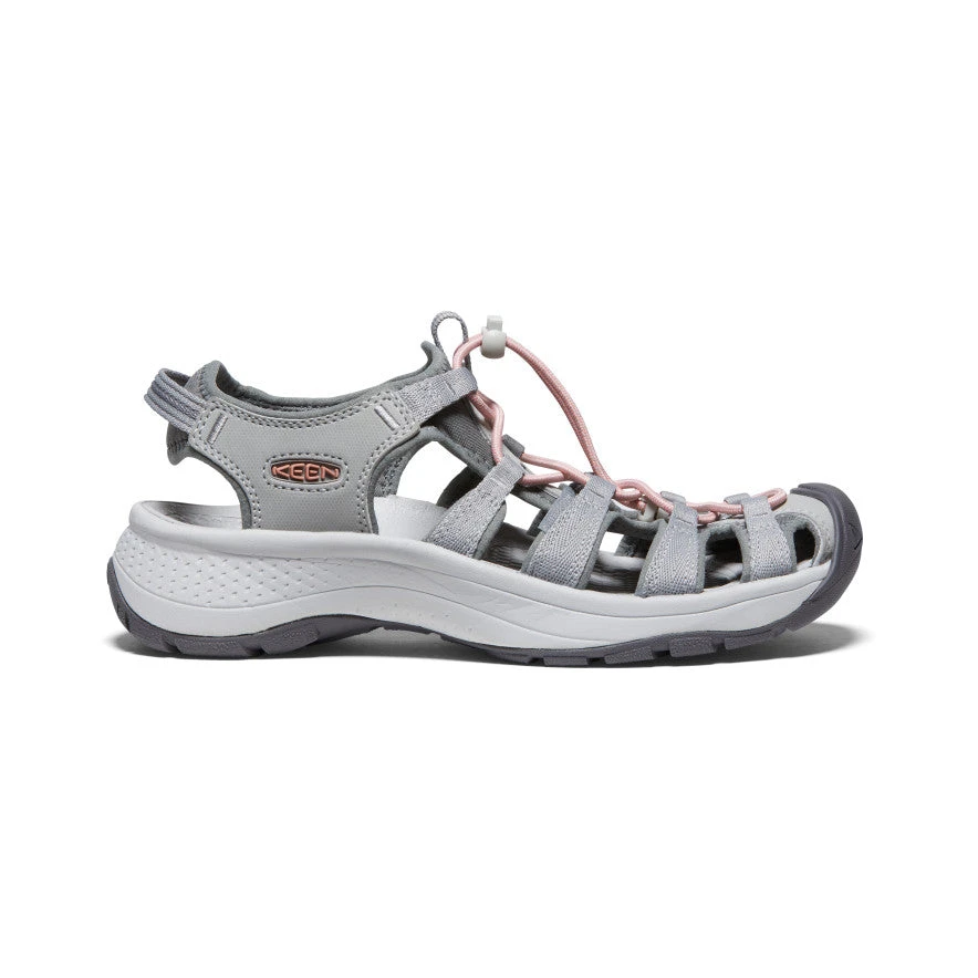 Keen Women's Astoria West Sandal | Grey/Coral 3 Keen Women's Astoria West Sandal | Grey/Coral