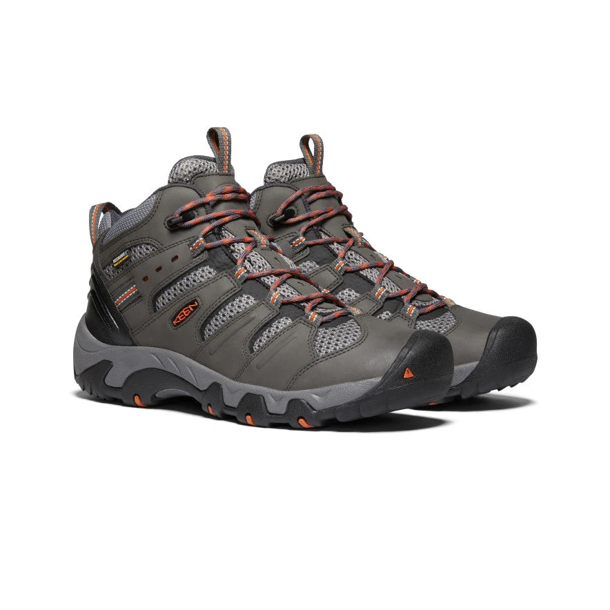 Keen Men's Koven Waterproof Boot | Magnet/Fired Brick 4 Keen Men's Koven Waterproof Boot | Magnet/Fired Brick - Image 2