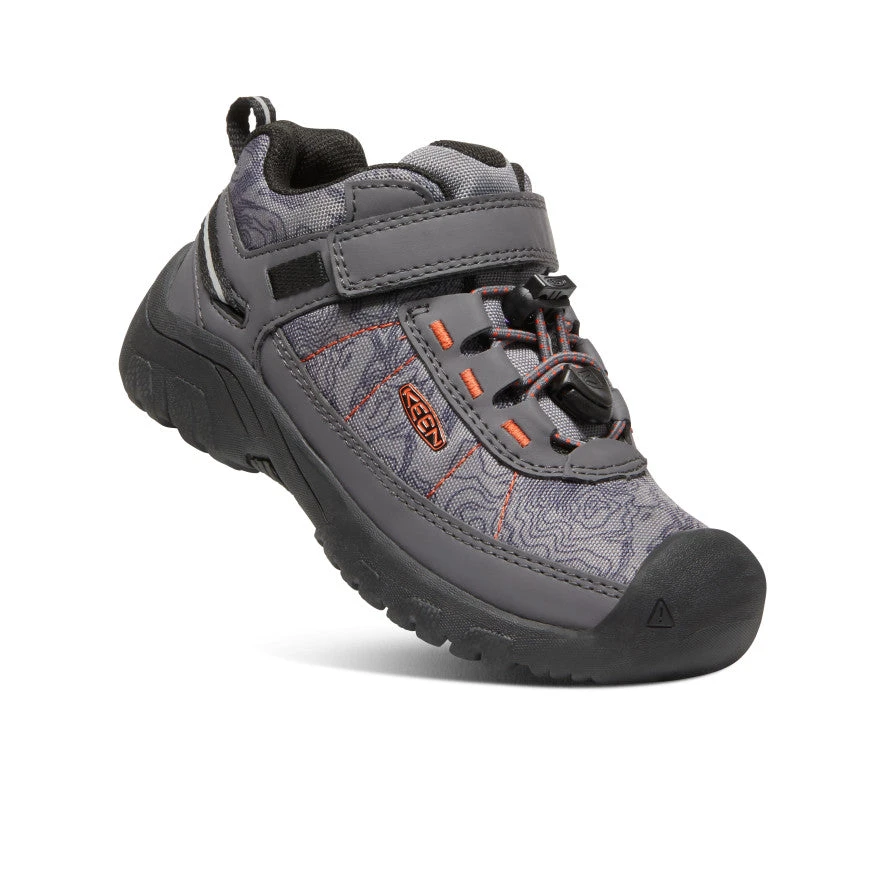 Keen Little Kids' Targhee Sport Vent Shoe | Magnet/Scarlet Ibis 5 Keen Little Kids' Targhee Sport Vent Shoe | Magnet/Scarlet Ibis - Image 3