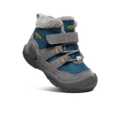 Keen Toddlers' Knotch Chukka | Steel Grey/Blue Wing Teal -Keens Boots Store b4614df29404b93ed1a98f780ccd99353abad192